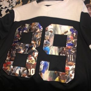 Regular oversized jersey